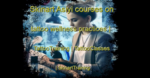 Skinart Asiyi courses on tattoo wellness practices | TattooTraining | TattooClasses | SkinartTraining-China